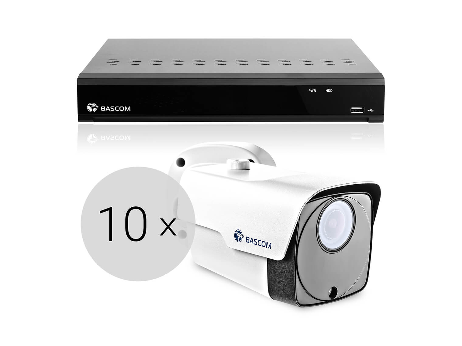 Bekabeld 10-bullet-systeem PLUS