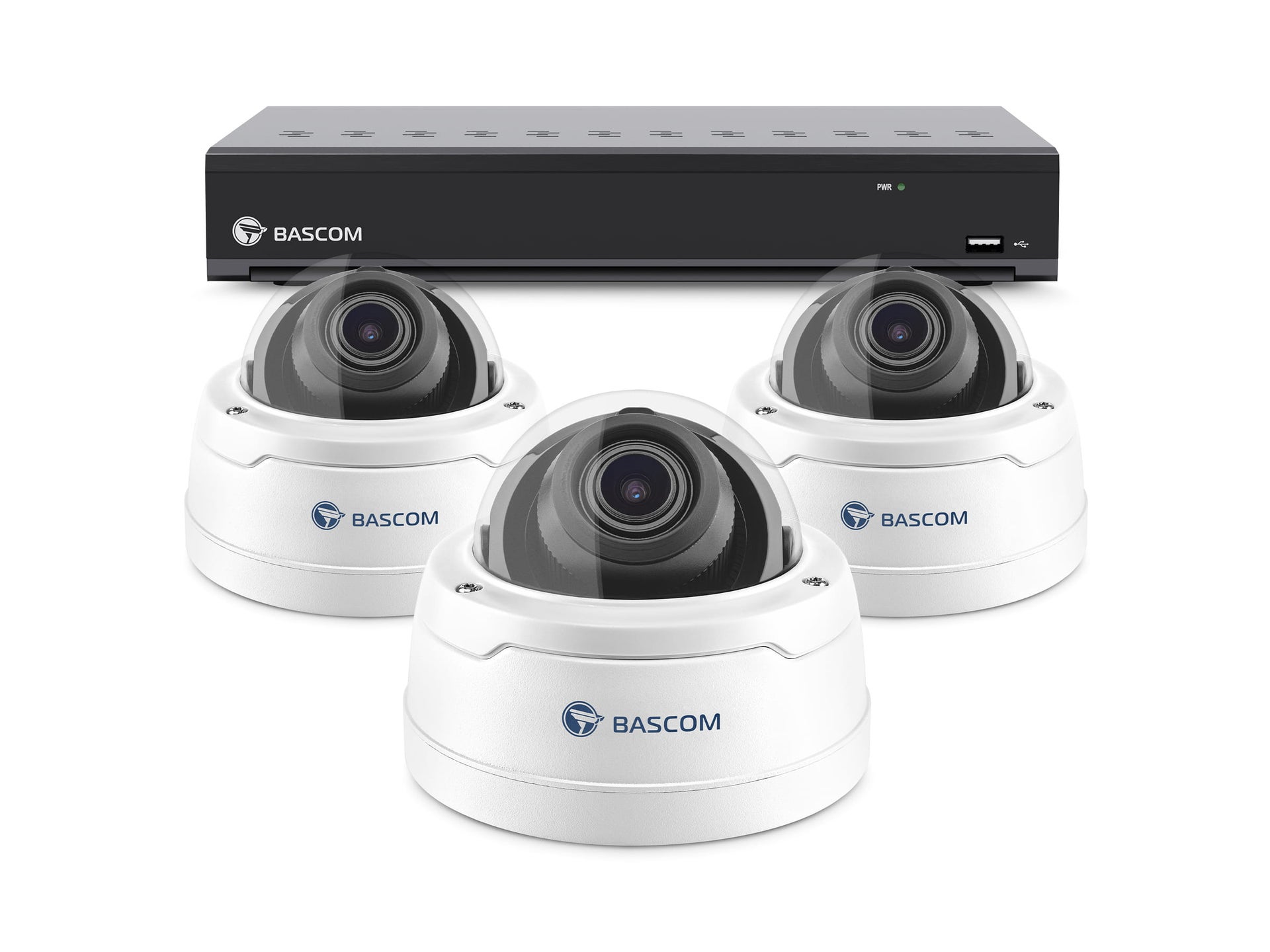 Bekabeld 3-dome-systeem PRO