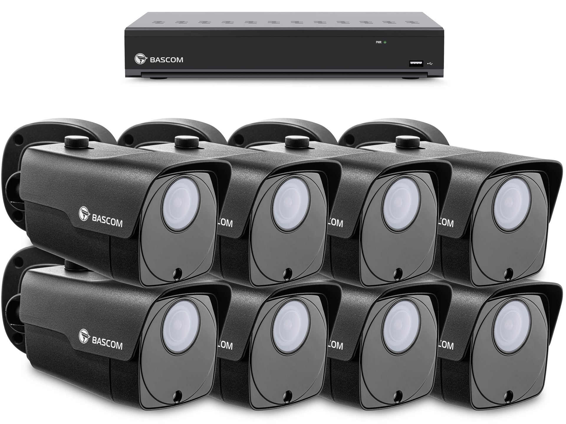 Bekabeld 8-bullet-systeem PLUS