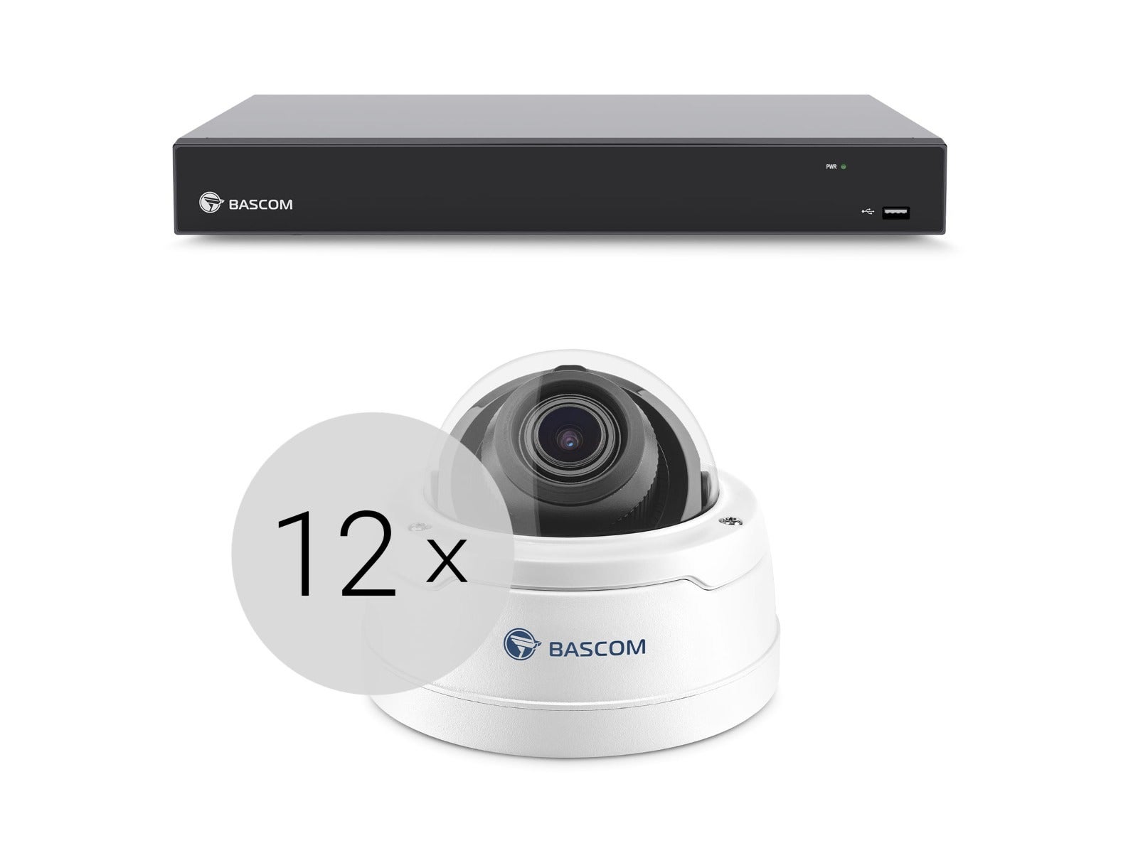 Bekabeld 12-dome-systeem PRO