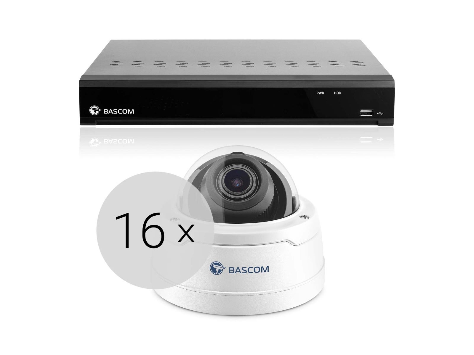 Draadloos 16-dome-systeem PRO