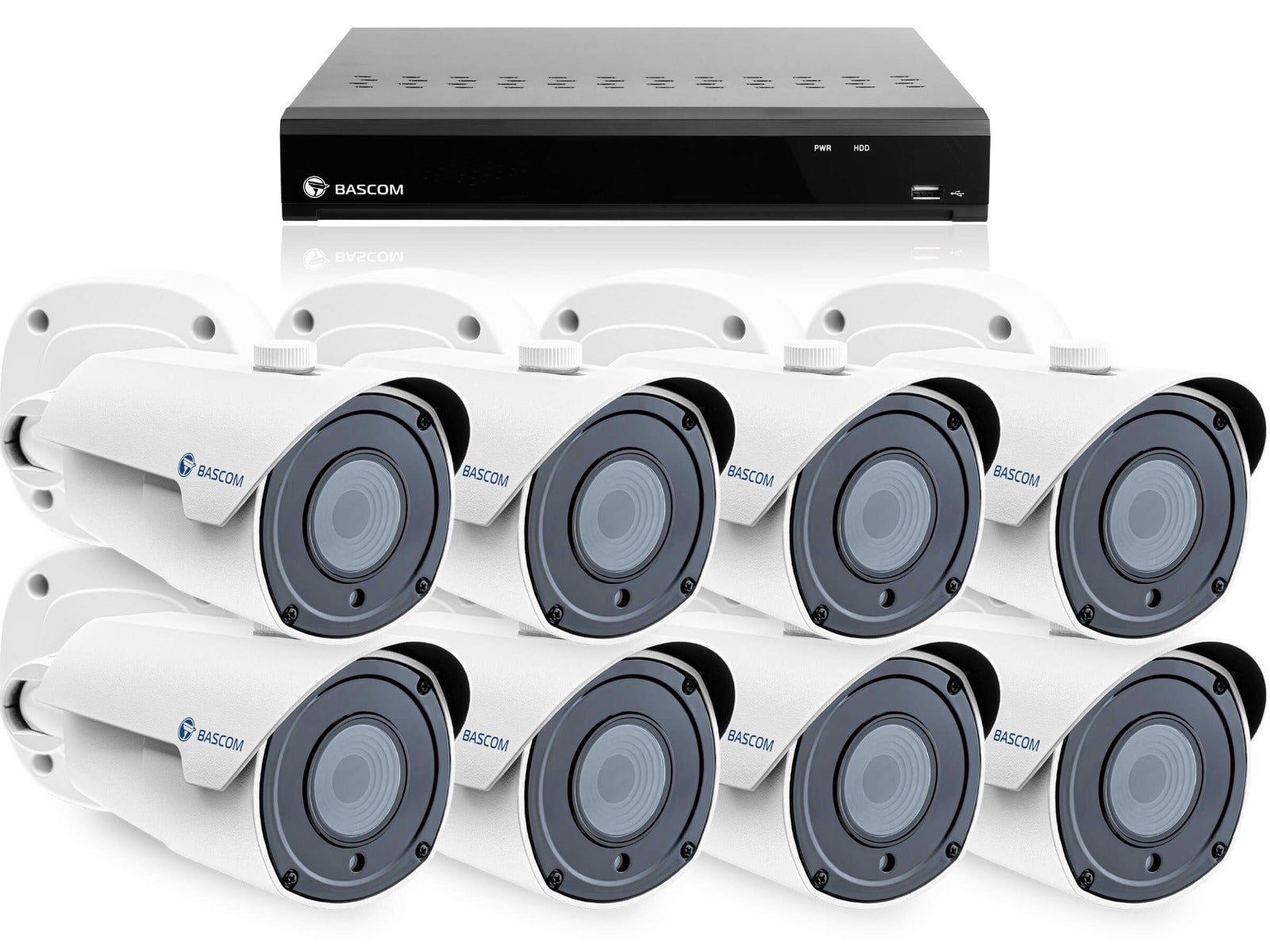 Draadloos 8-bullet-systeem