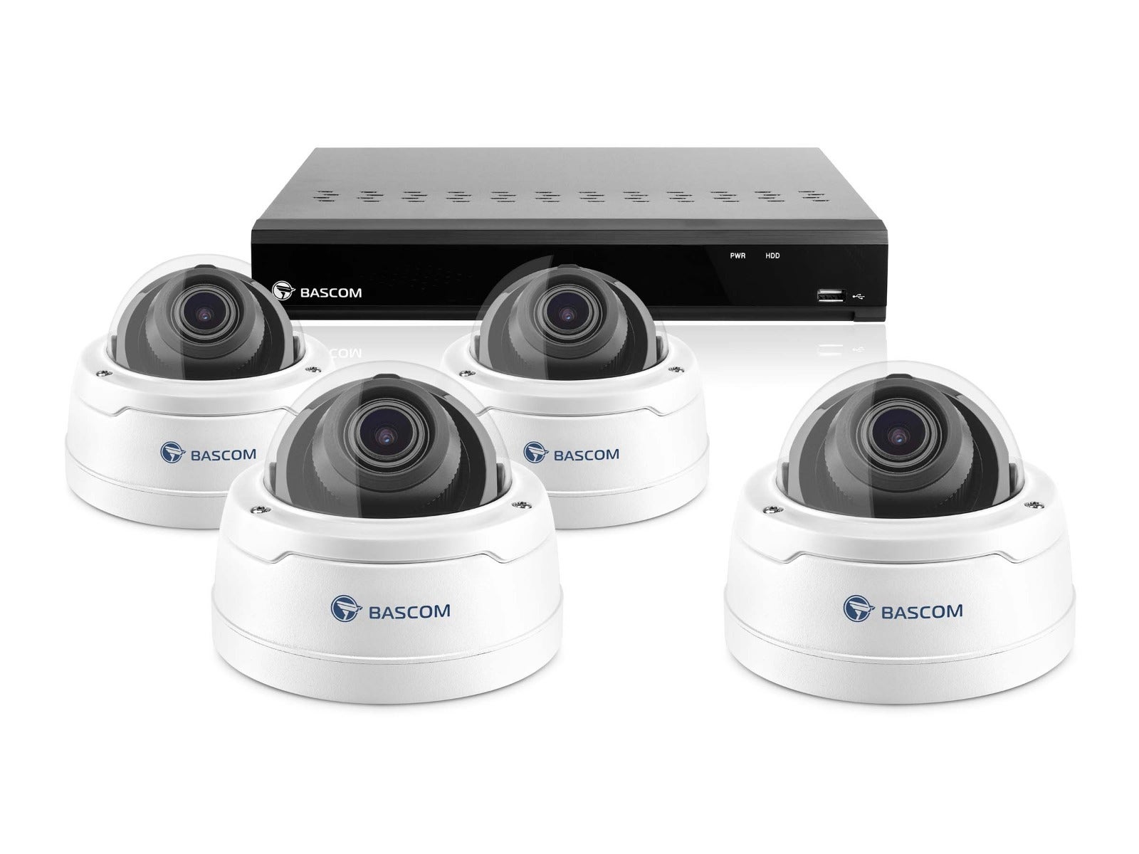 Draadloos 4-dome-systeem PRO