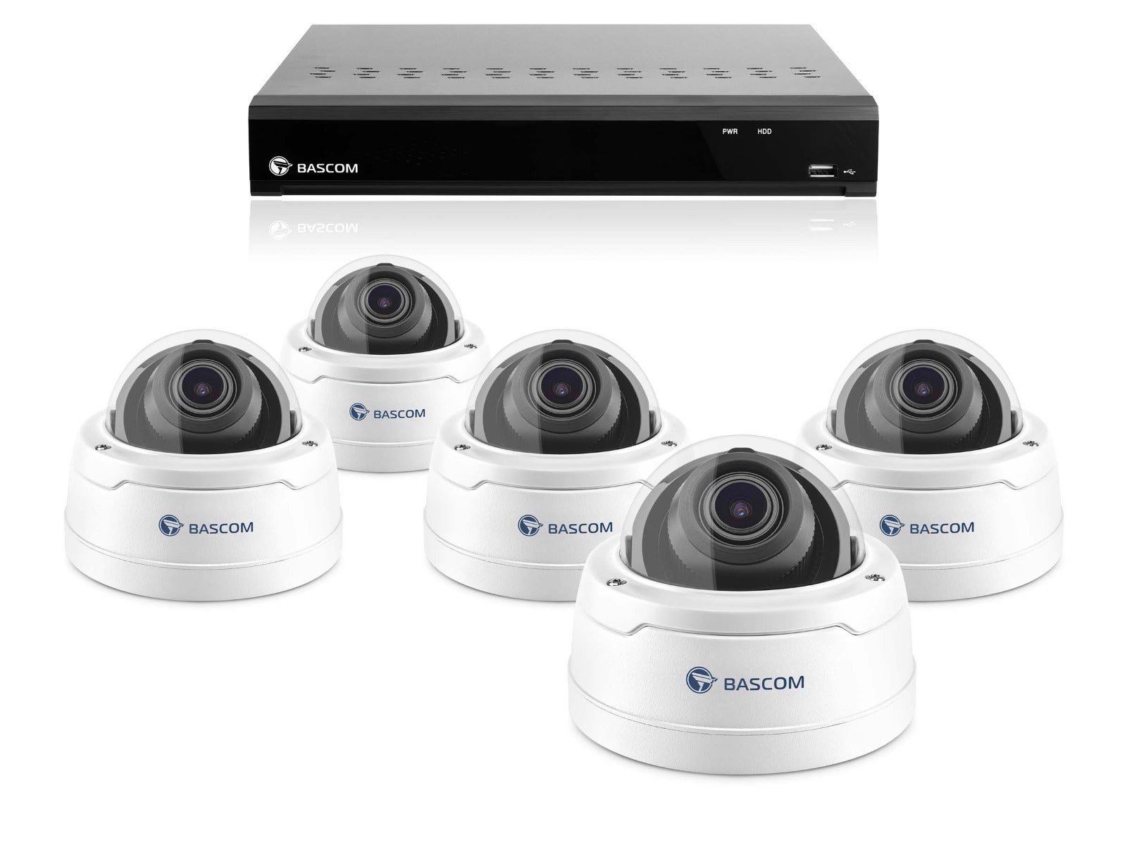 Draadloos 5-dome-systeem PRO