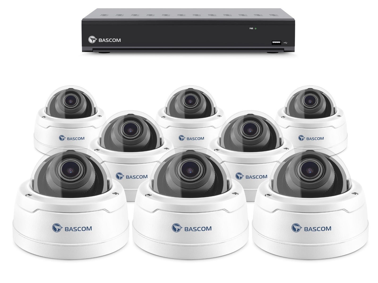 Draadloos 8-dome-systeem PRO