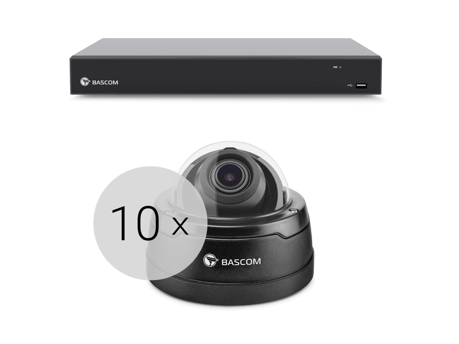 Bekabeld 10-dome-systeem PRO Bekabeld 10-dome-systeem PRO