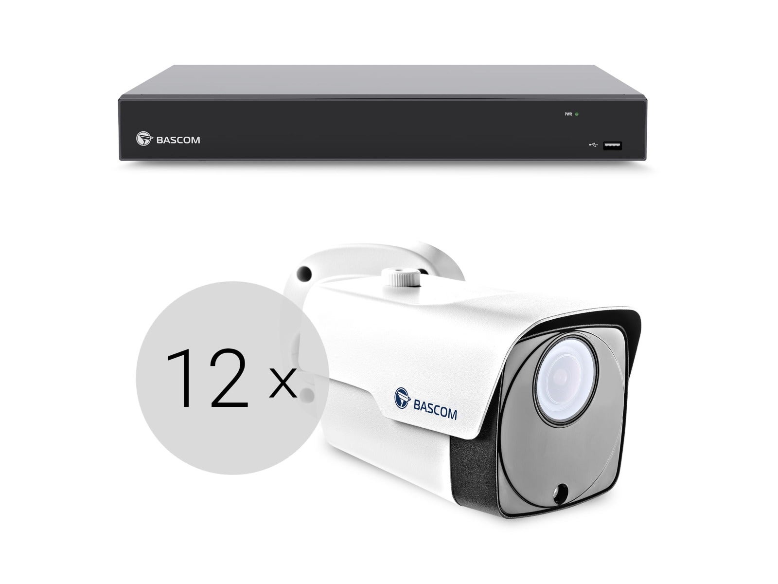 Bekabeld 12-bullet-systeem PLUS Bekabeld 12-bullet-systeem PLUS