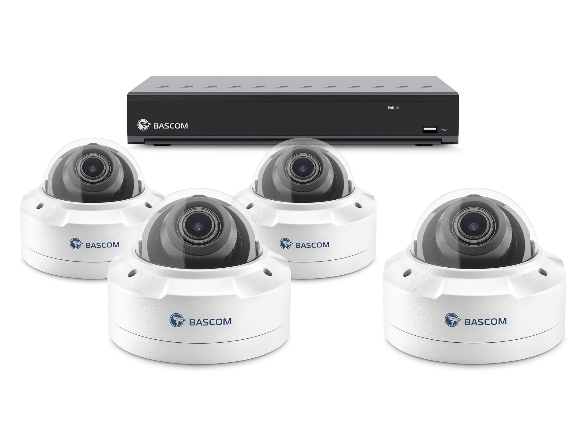 Draadloos 4-dome-systeem PLUS Draadloos 4-dome-systeem PLUS