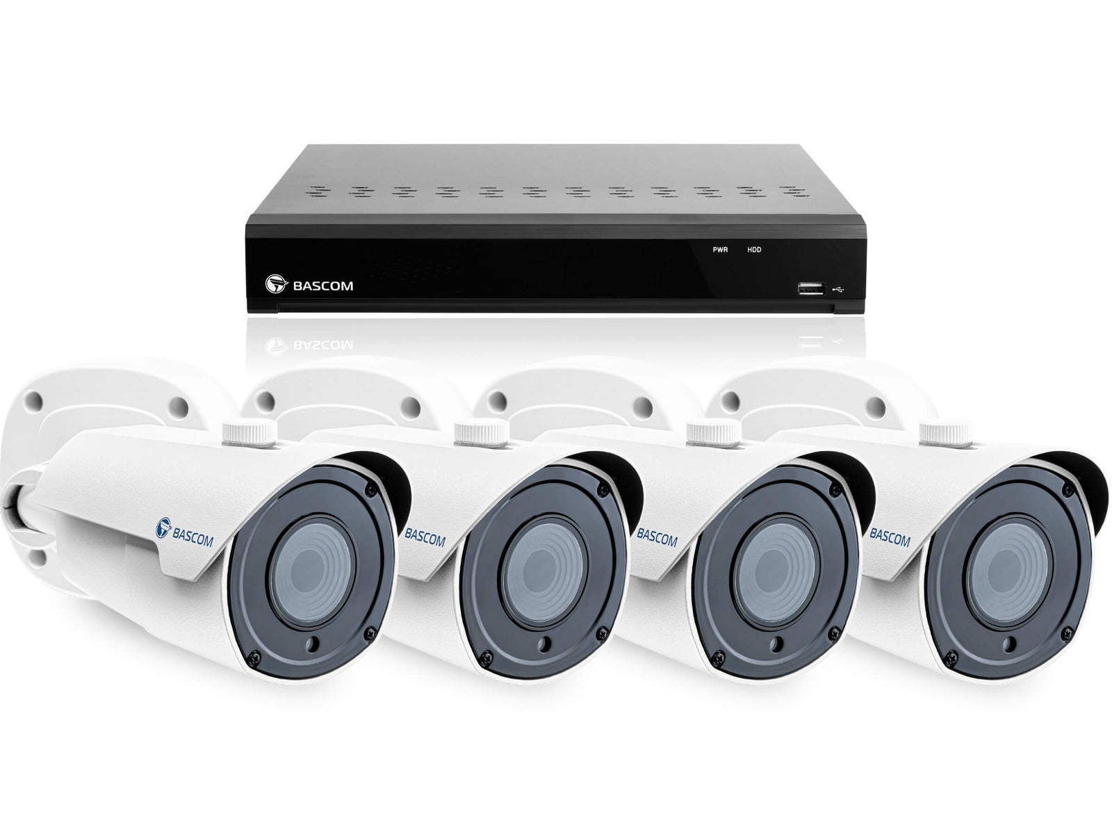 Bekabeld 4-bullet-systeem Bekabeld 4-bullet-systeem