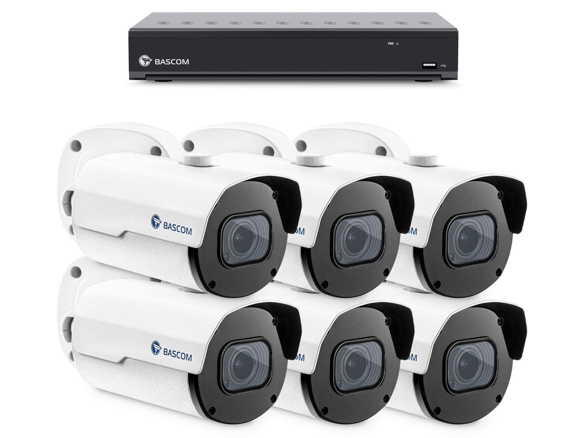 Bekabeld 6-bullet-systeem PRO Bekabeld 6-bullet-systeem PRO