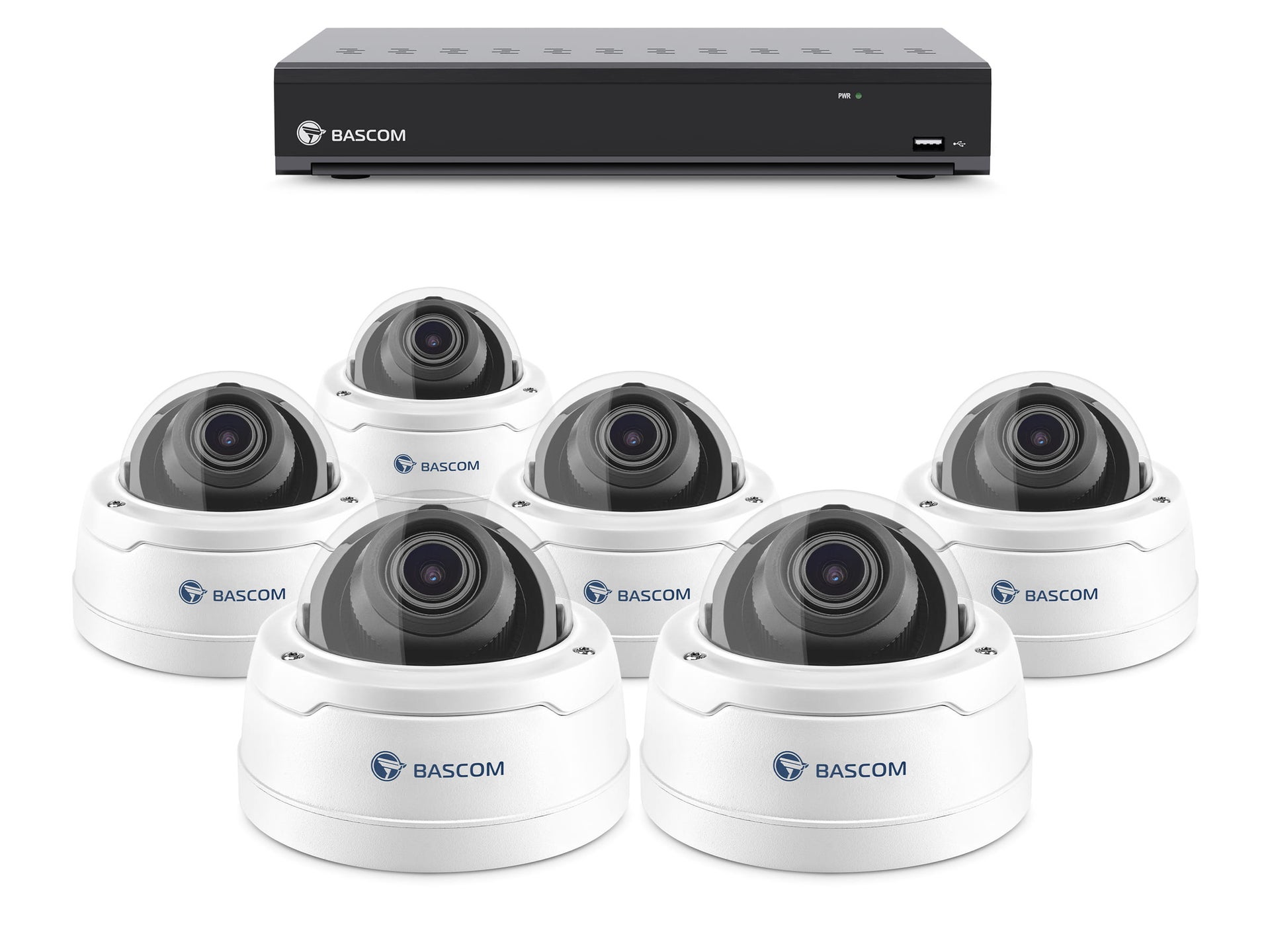 Draadloos 6-dome-systeem PRO Draadloos 6-dome-systeem PRO