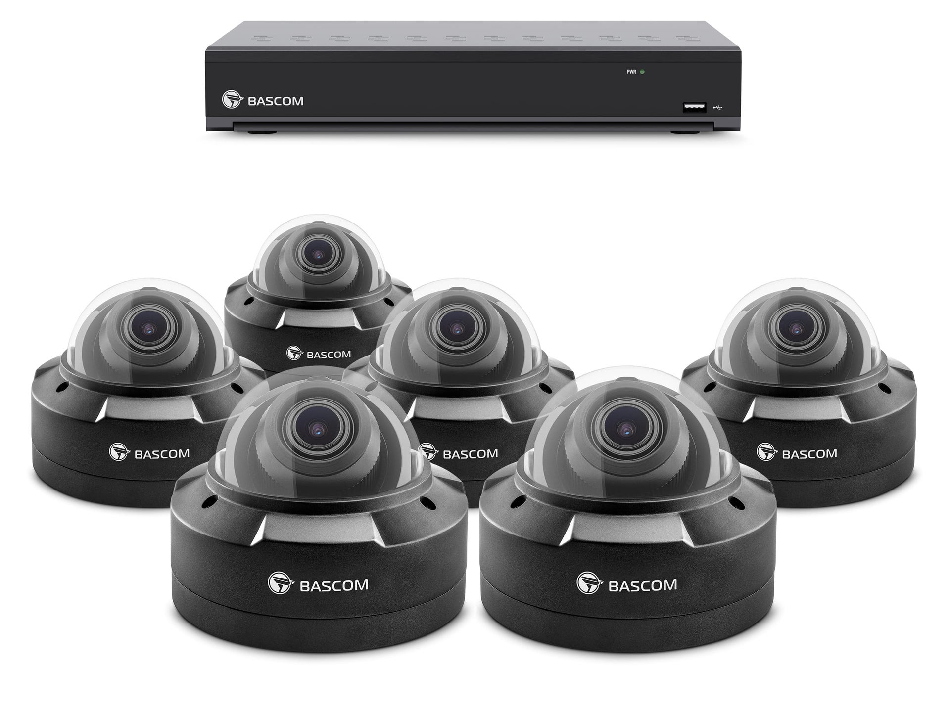 Draadloos 6-dome-systeem PLUS Draadloos 6-dome-systeem PLUS