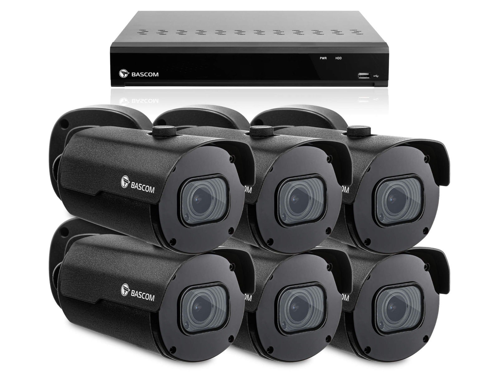 Bekabeld 6-bullet-systeem PRO Bekabeld 6-bullet-systeem PRO