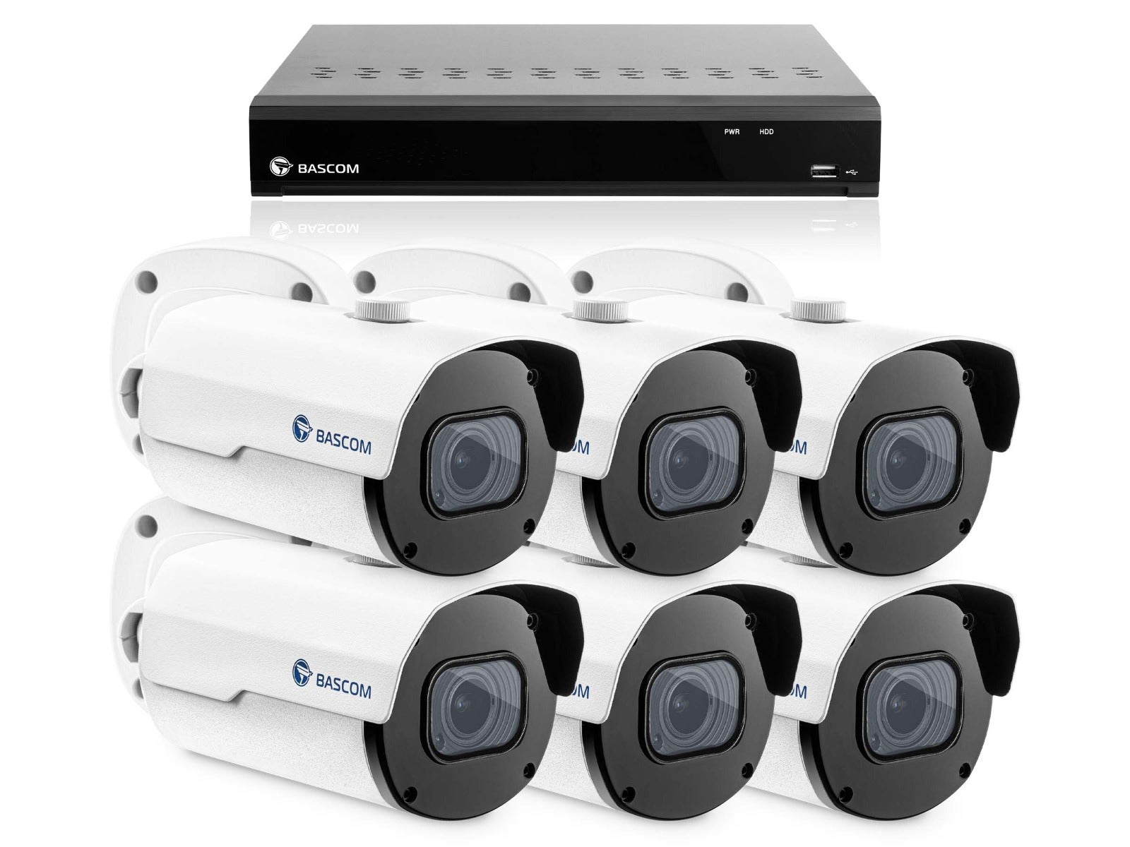 Draadloos 6-bullet-systeem PRO Draadloos 6-bullet-systeem PRO