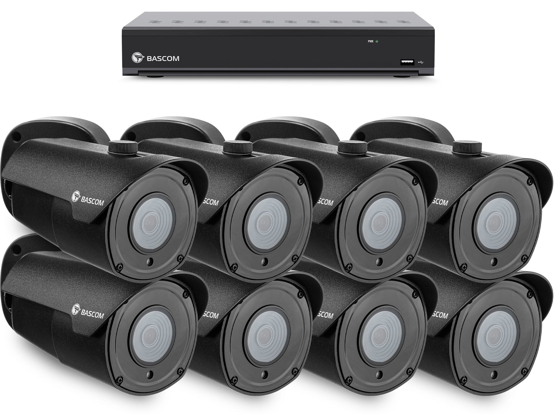 Bekabeld 8-bullet-systeem Bekabeld 8-bullet-systeem